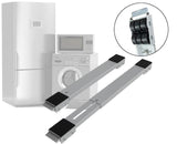 Multi-Functional Adjustable Trolley Fixed Mount Racks Holder (Pair of 1)