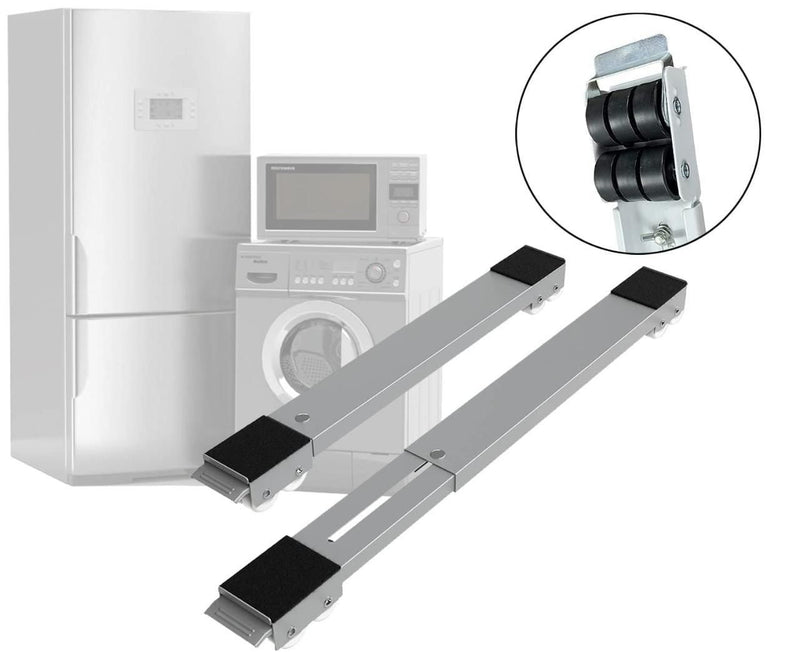 Multi-Functional Adjustable Trolley Fixed Mount Racks Holder (Pair of 1)