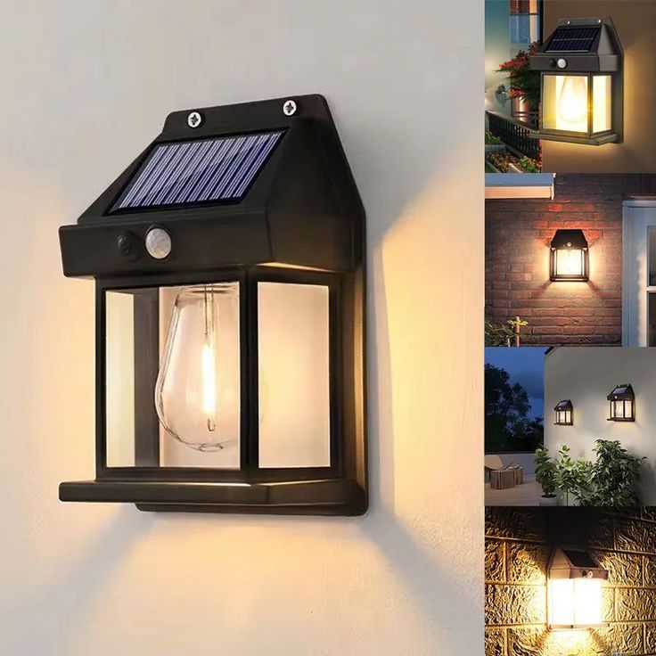 Solar wall lights outdoor