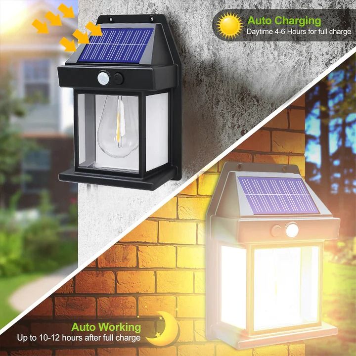 Solar wall lights outdoor